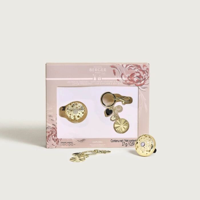Maison Berger Liliflora Ophelia Car Diffuser and Keyring